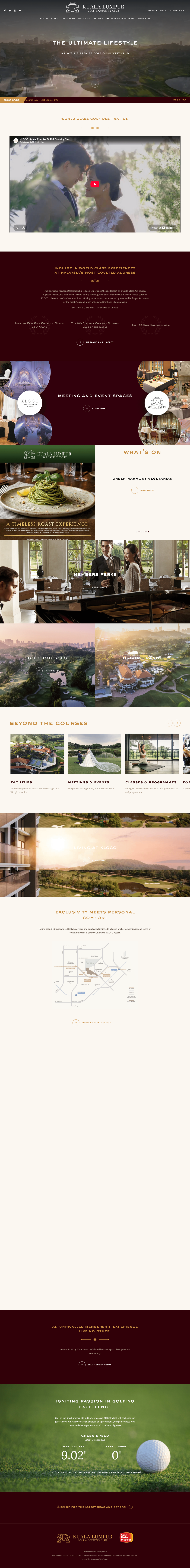 Kuala Lumpur Golf & Country Club (KLGCC)