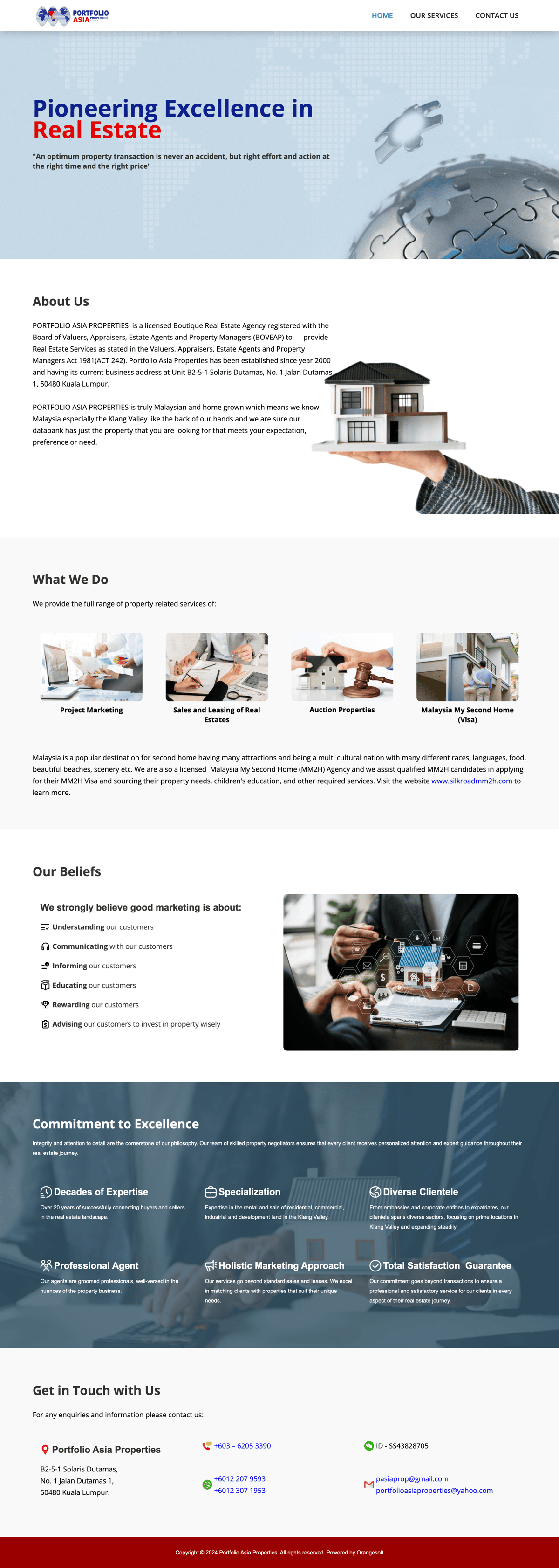 Portfolio Asia Properties