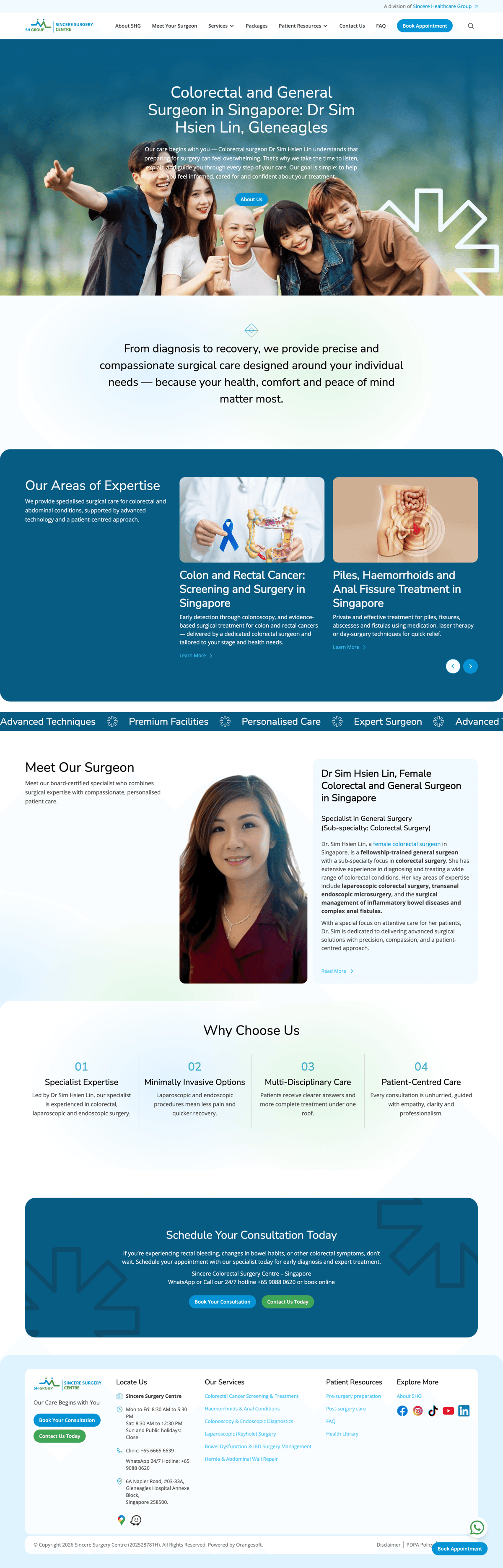 Sincere Colorectal Surgery Centre