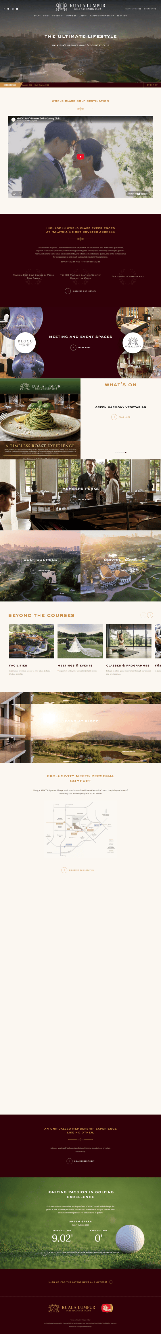 Kuala Lumpur Golf & Country Club (KLGCC)