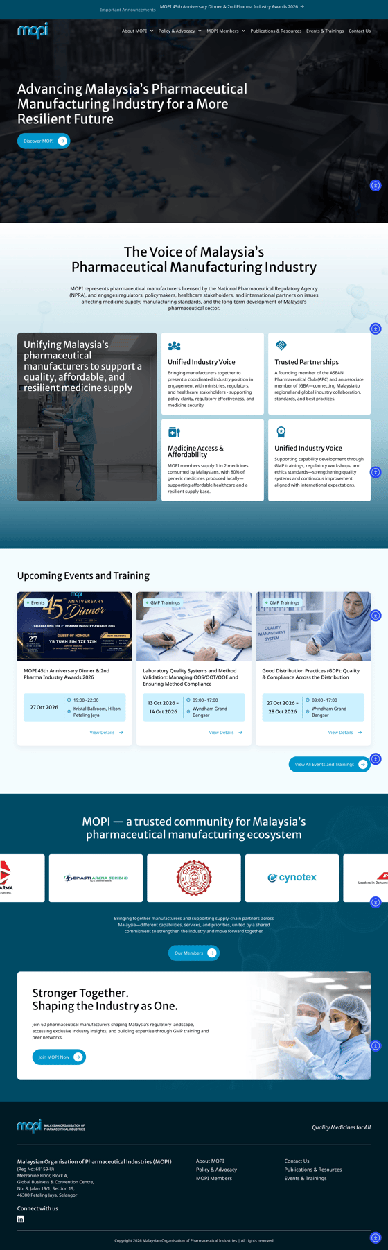 Malaysian Organisation of Pharmaceutical Industries (MOPI)