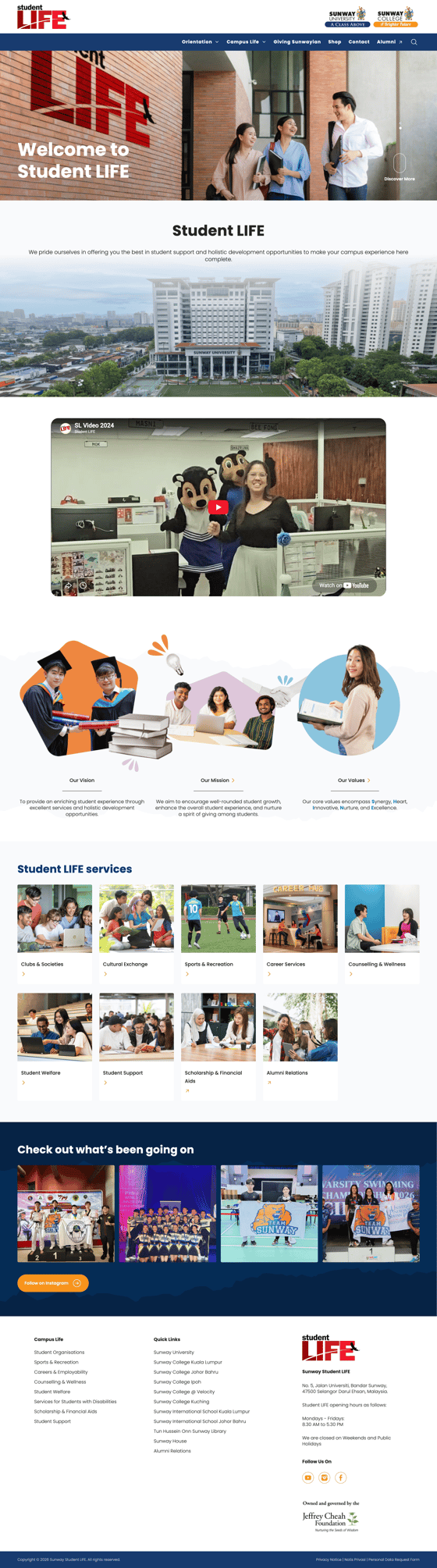 Sunway Student LIFE -Education