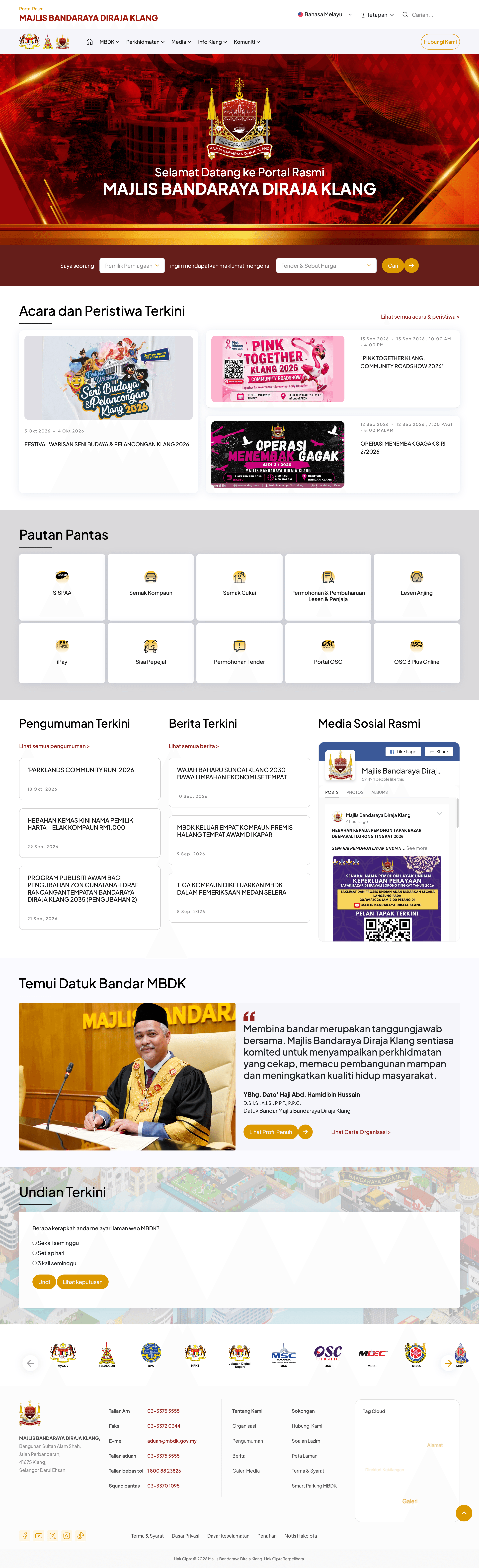 Majlis Bandaraya Diraja Klang (MBDK)