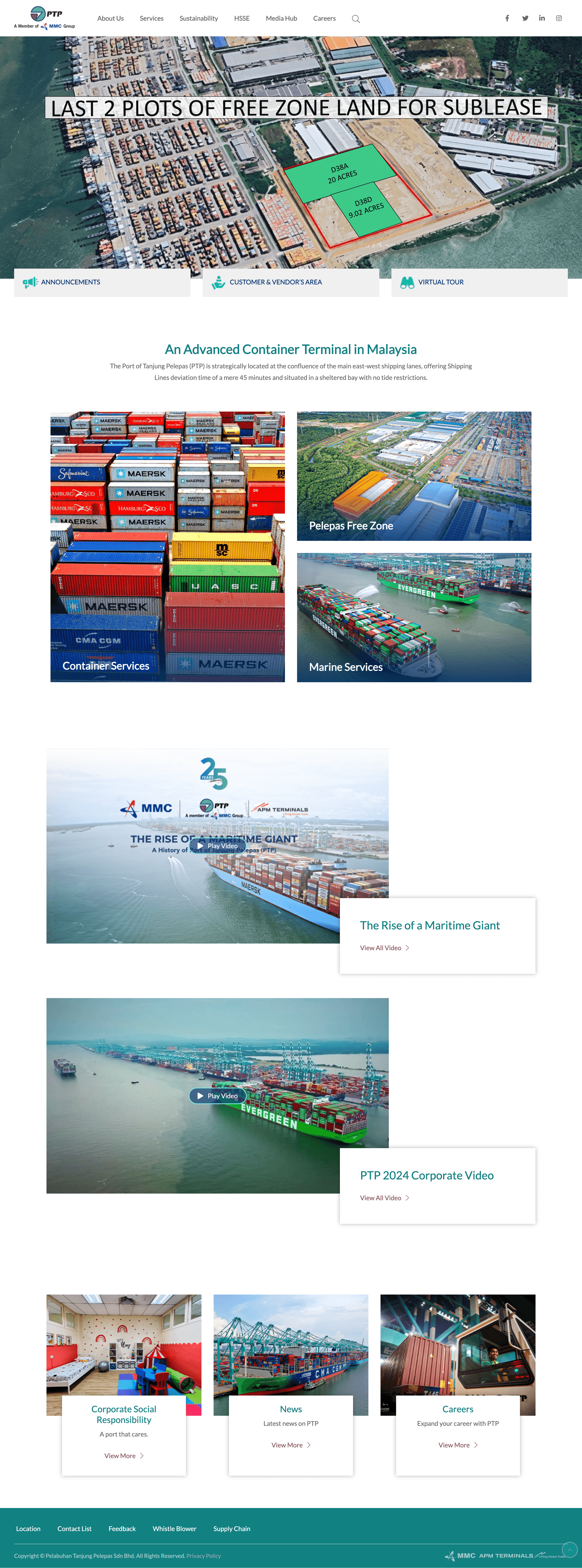 Pelabuhan Tanjung Pelepas (PTP)